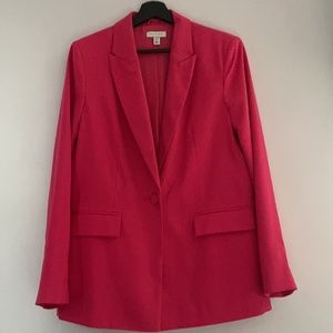 Topshop Hot Pink Blazer